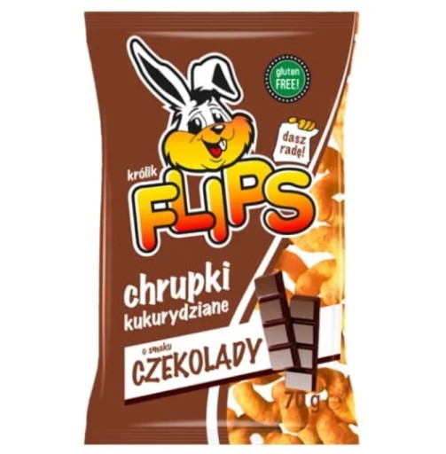 Sante Flips Corn Crisps s príchuťou čokolády 70g Bezlepkové