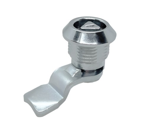 Priemyselný miniatúrny štvrťotáčkový oceľový zámok, 7mm trojuholník