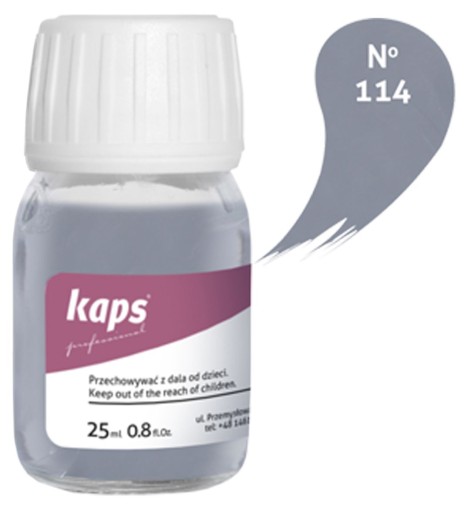 NÁTER NA KOŽNÚ RENOVÁCIU KOŽENÉHO ČALÚNENIA VOLANTU SVETLO SIVÁ KAPS #114