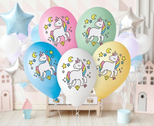 Prémiové latexové balóny Unicorn 12