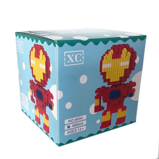 MAGIC BLOCKS 3D FIGURKA IRON MAN MAGIC BLOCK - DIY sada