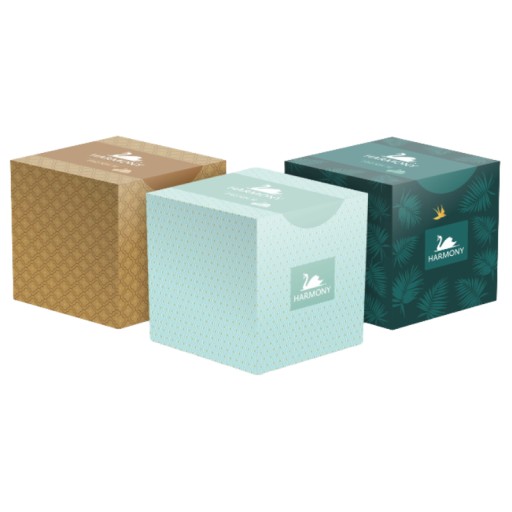 Utierky Harmony Cube Box 60 kusov