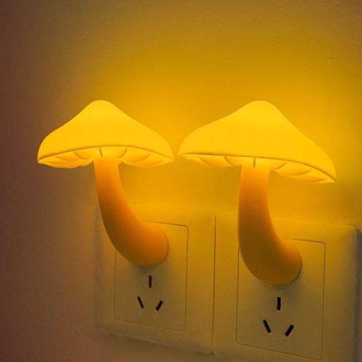 NEŽNÉ HUBY NOČNÁ LAMPA, DETSKÁ IZBA
