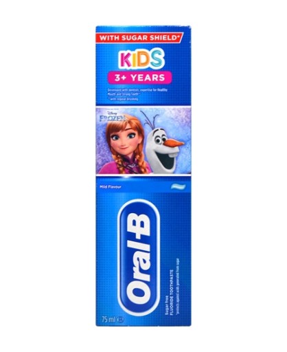 Oral-B zubná pasta s fluoridom pre deti 75ml