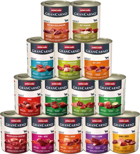 ANIMONDA Grancarno ADULT mäsový koktail 800g