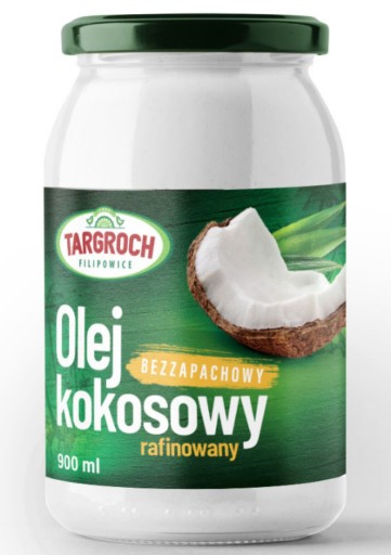 Rafinovaný kokosový olej bez vône 900 ml