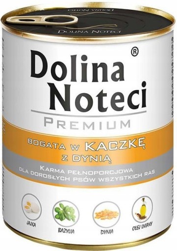 DOLINA NOTECI Prémiová KAČICA s tekvicou 800g