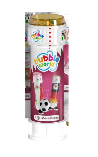 Mydlové bubliny 60 ml Majstrovstvá sveta vo futbale