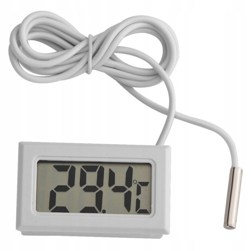 Digitálny ELEKTRONICKÝ TEPLOMER Presný LCD so sondou pre AKVÁRIOVÉ CHLADNIČKY