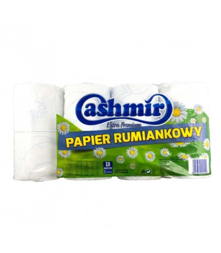 CASHMIR harmančekový toaletný papier 3 vrstvy 8 ks