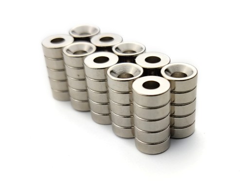 NEODYMOVÝ MAGNET S OTVOROM 8x6/3,5x3