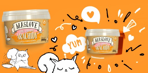 ARAŠIDOVÉ MASLO MASLOVE ARAŠIDOVÁ SOĽ HIMALAYAN PASTE
