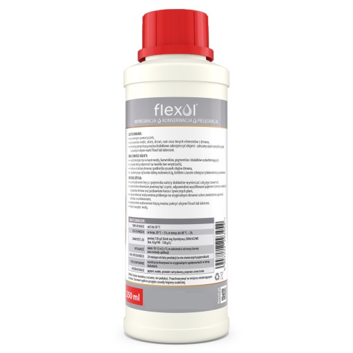 SVETLÁ ORECH lazúra na drevo vnútorná 0,25 L 250ml Flexol