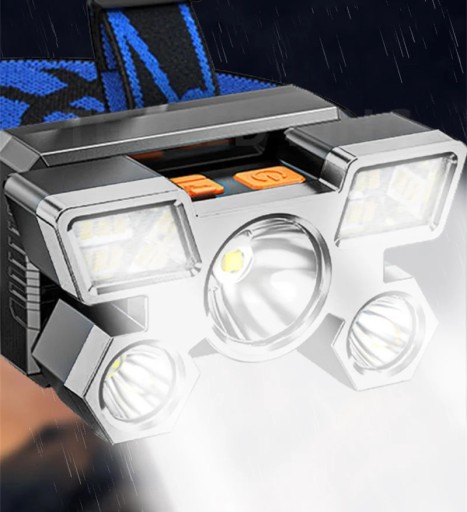 V4 VEĽKÁ HLAVOVÁ LAMPA COB LED LAMP XY501