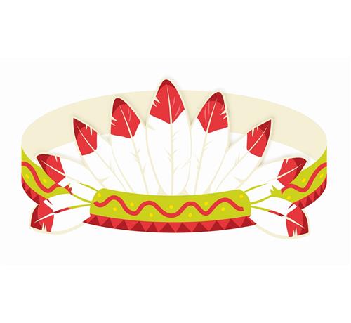 Čelenky Indian Party, 3 ks.