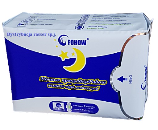 FOHOW HYGIENA NAPES na noc, 8 kusov