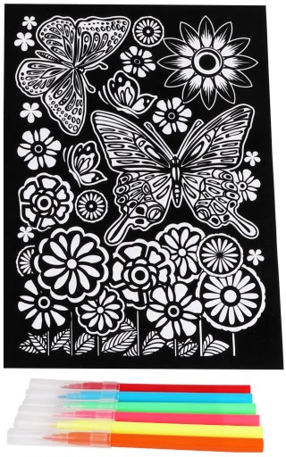 VEĽKÁ OBRAZOVÁ MAĽBA VELVET MANDALA MAĽBA + VÝLETY VZORY 28x38CM