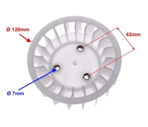 Ventilátor LONGJIA EXACTLY YAROX 50 2T Magneta