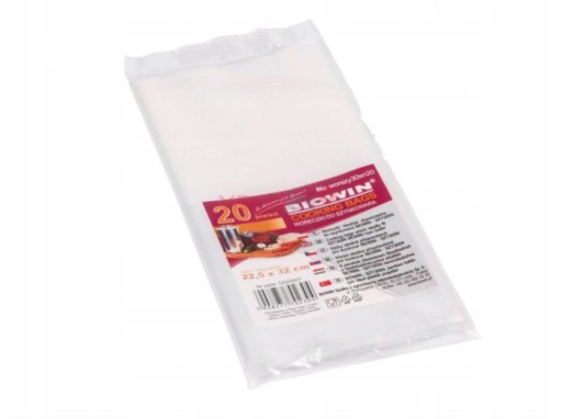 BIOWIN VRECKÁ NA ŠUNKU na 3 kg MÄSA 20 KS