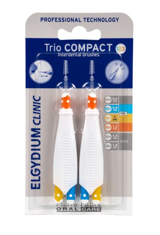 ELGYDIUM TRIO COMPACT 123 Medzizubné kefky
