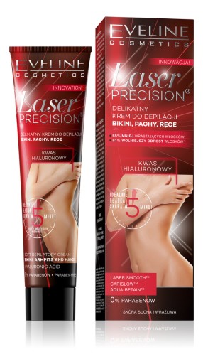 Eveline Laser Precision depilačný krém 125 ml