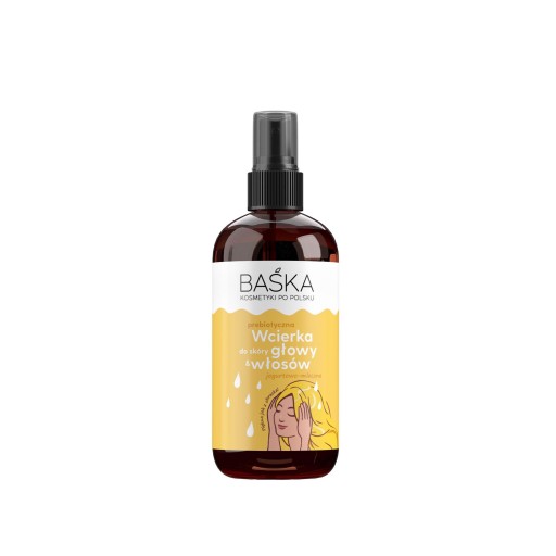 BAŚKA HAIR LOTION 100ML, JOGURT A MLIEKO