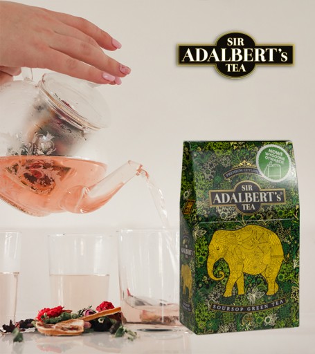 SIR ADALBERT'S GREEN TEA čaj sypaný 100 g