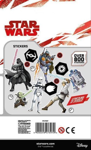 Sada klasických nálepiek Star Wars Star Wars
