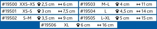 Trixie protišmykové ponožky pre psov, pár XXS-XS