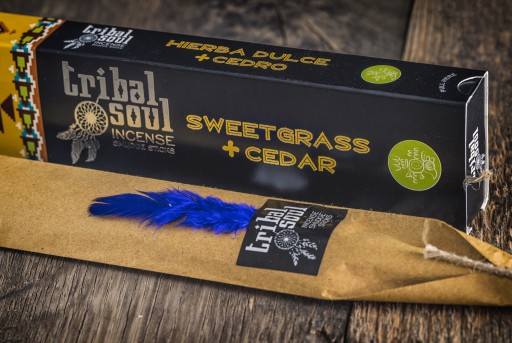 Vonné tyčinky Tribal Soul – sladká tráva a céder