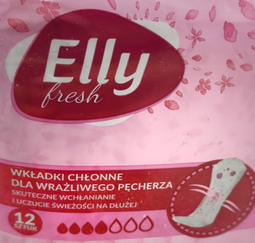 ABSORPČNÉ VLOŽKY NORMAL ELLY FRESH 12 KS