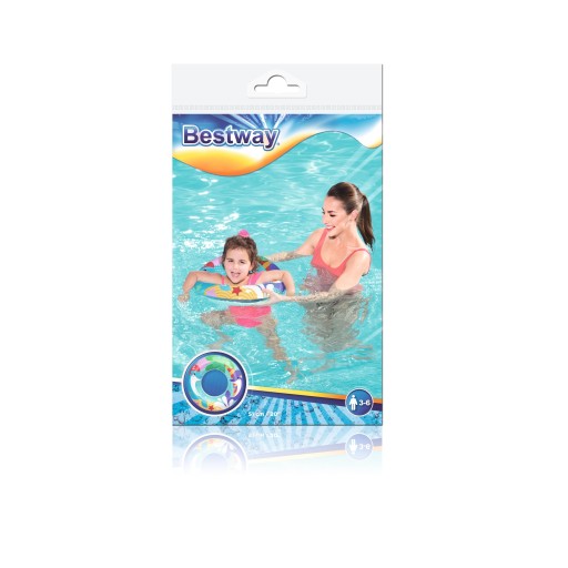 Krúžok na plávanie pre deti Delfíny BESTWAY Sea Animals 51cm