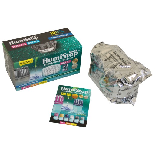 HUMISTOP MAXI VLOŽKA ABSORPTORA VLHKOSTI 30m2