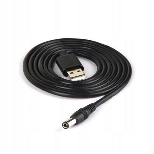 USB napájací kábel - DC zástrčka 5,5/2,5 mm 4A Unitek