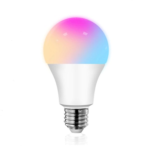 LED žiarovka E27 10W CCD RGBW STUDENÁ DISCO + DIAĽK