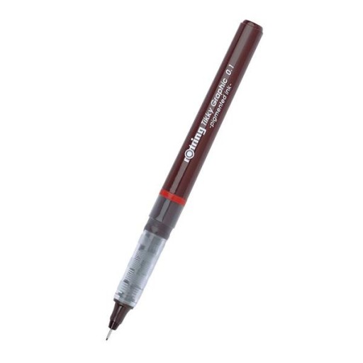 Kresliace pero Tikky Graphic 0,1 mm Rotring