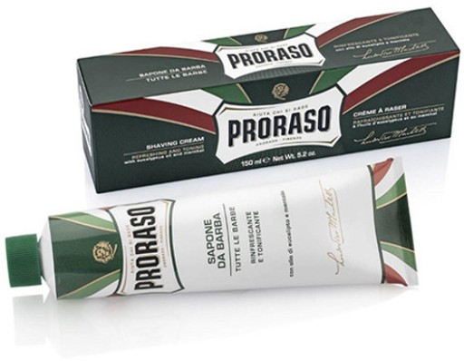 PRORASO Krém na holenie Eukalyptus zelený 150 ml
