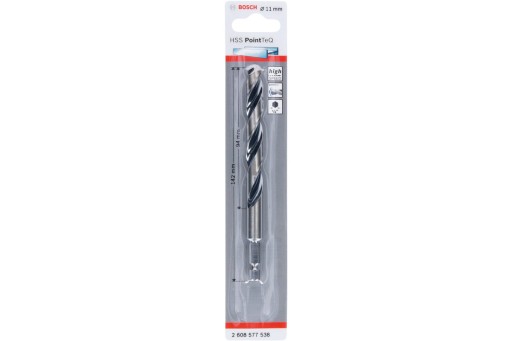 6-bodový vrták do kovu 11mm HSS POINTTEQ BOSCH