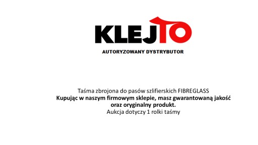 Vystužený pás pre brúsne pásy FIBERGLASS 5