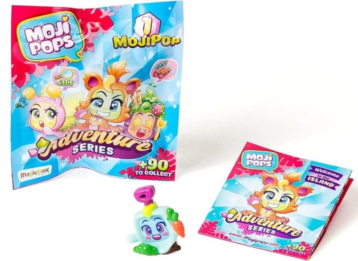 MojiPops Bag s figúrkou prekvapenia, séria ADVENTURE, zberateľská