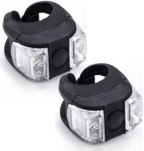 BIKE SVETLÁ LED CYKLISTICKÁ LAMPA PREDNÁ ZADNÁ 2KS
