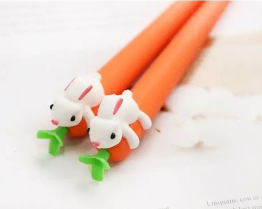 CARROT FINISH PEN DARČEK VEĽKONOČNÝM ZAJAČIKOM PRE DETI