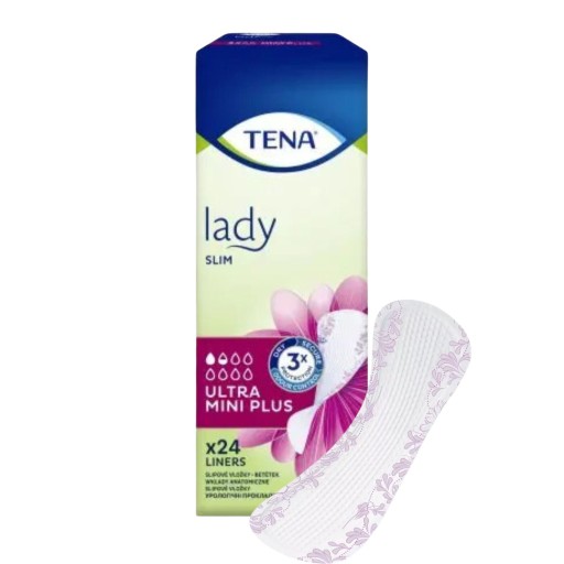 Vložky Tena Lady Slim Ultra Mini Plus 24 kusov