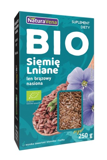 BIO HNEDÁ PLÁTNA 250 g - NATURAVENA