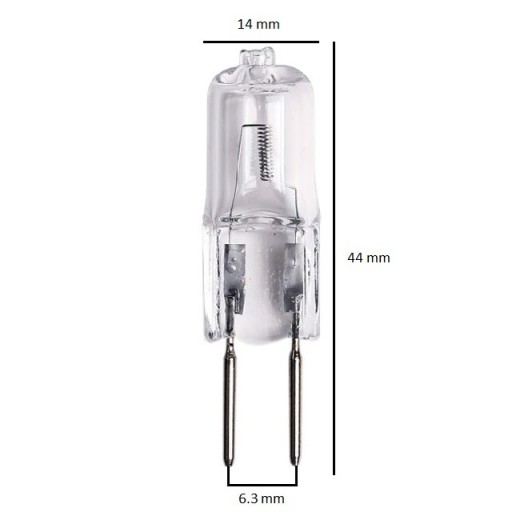 HALOGÉNOVÁ ŽIAROVKA HALOGÉNOVÁ JC G6.35 12V 50W
