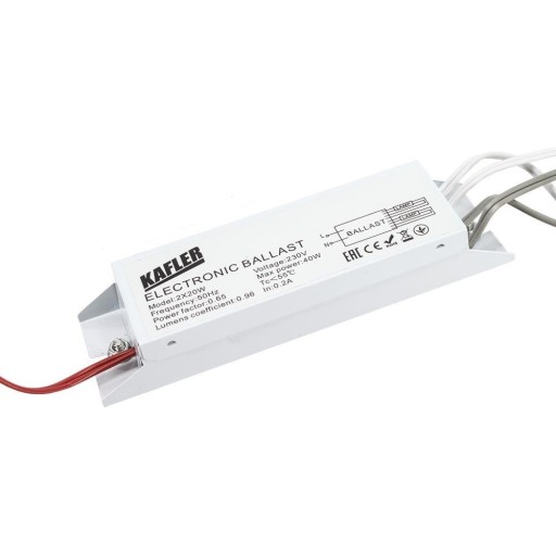 Elektronický predradník EVG BALLAST T8 2x18W