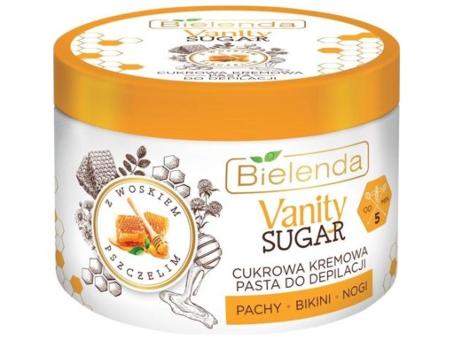 Cukrová depilačná pasta s cukrom Bielenda Vanity