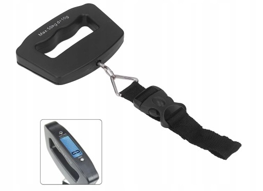 CESTOVNÝ TURISTICKÝ HÁK NA BATOŽINU VÁHA 50KG LCD