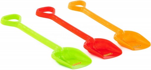 LOPATKA lopárik pre deti na SANDBOX hranie v PIESKU 50cm VEĽKÁ Zelená