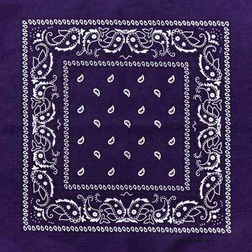 Bandama bandana bandana slivkový paisley šál